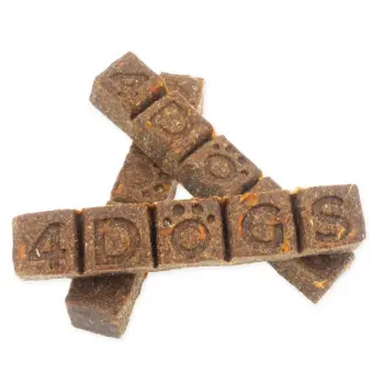 4DOGS Batony Semi-Soft Marchew i poroże 2szt