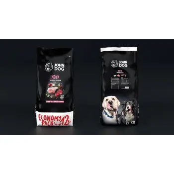 John Dog Karma Sucha Indyk Z Wołowiną 12kg
