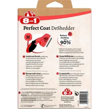 8in1 Perfect Coat DeShedder Dog M