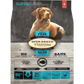 Oven Baked Tradition Dog Grain-Free Food Adult All Breed With Fish 11,34kg