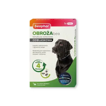 BEAPHAR Bea Obroża Refleksyjna Na Kleszcze I Pchły Dla Psa 65cm