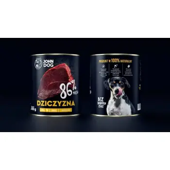 John Dog Dziczyzna 850g