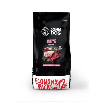 John Dog Karma Sucha Indyk Z Wołowiną 12kg