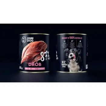 John Dog Drób 850g