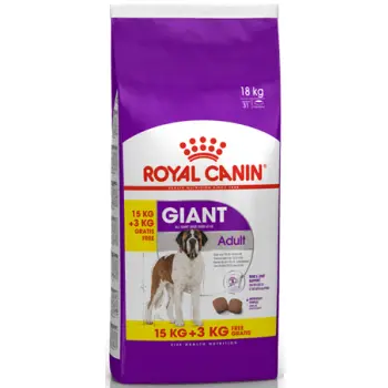 ROYAL CANIN Giant Adult 15kg+3kg