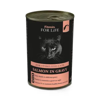FITMIN For Life Cat Sterilzed Salmon 415g