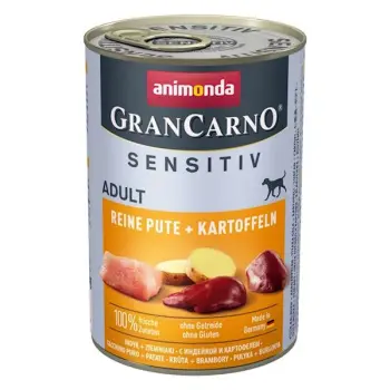 Animonda GranCarno Sensitiv Adult Dog Indyk I Ziemniaki 400g