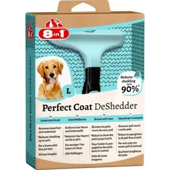 8in1 Perfect Coat DeShedder Dog L