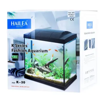 Akwarium Hailea K30 30l czarne