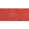 Kpl. smycz/obroża Happet SS44 gładka czerwona 2.5cm