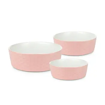 Miska ceramiczna 12cm różowa