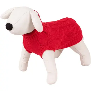 Sweterek dla psa Happet 510L czerwony L-35cm