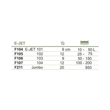 Filtr gąbkowy E-JET 103 Happet do akw. 50-150l