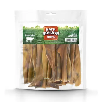 Wołowa suszona skóra 100%, 200g