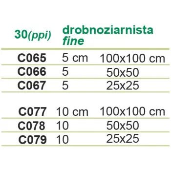 Gąbka do filtra średnioziarnista 30 ppi 100x100x5cm Happet