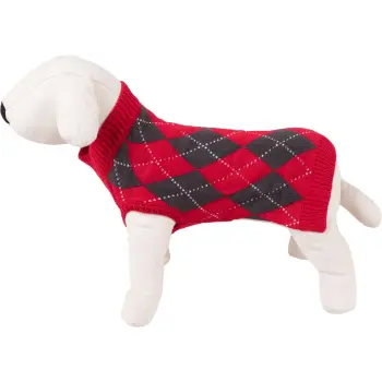 Sweterek dla psa Happet 37XL romby XL-40cm