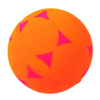 Zabawka piłka trójkąty Happet 57mm pomarańczowa
