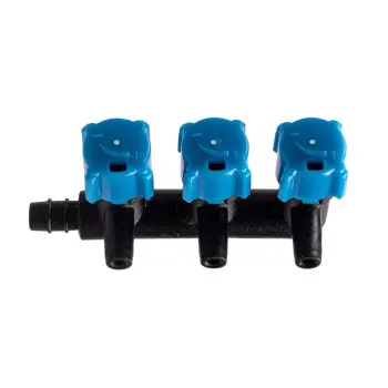 Rozdzielacz z zaworkami 3 wyjścia Happet 1 szt.