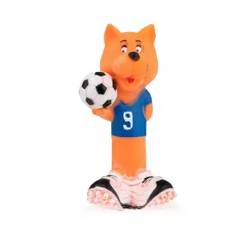 Zabawka hantel Happet Z576 ludzik- futbol 18cm