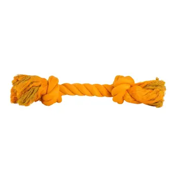 Z796 sznur żółty węzły 30cm