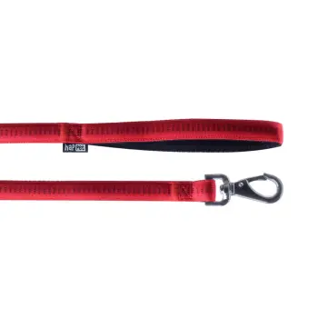 Smycz+szelki Soft Style Happet czerwone XL2.5cm