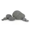 Lawa czarna otoczaki pebbles 15-20cm 1