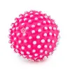 Z827 piłka kolce różowa 6,5 cm