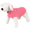Sweterek dla psa Happet 490L warkocz róż L-35cm