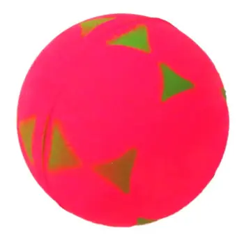 Zabawka piłka trójkąty Happet 57mm różowa