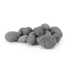 Lawa czarna otoczaki pebbles 9-12cm 1 kg