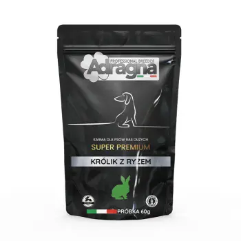 PRÓBKA Adragna Breeder super premium królik/owoce cytrusowe 60g