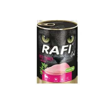 Rafi Cat karma bezzbożowa z indykiem 12 x 400 g