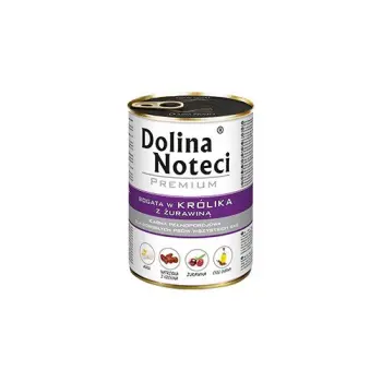 Dolina Noteci Premium bogata w królika z żurawiną 400g