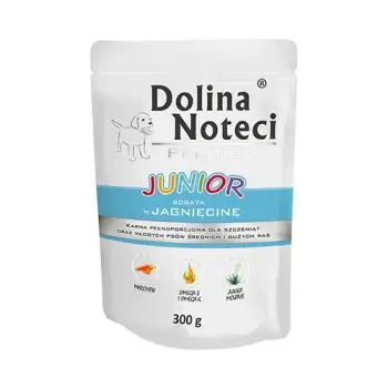 DOLINA NOTECI JUNIOR Bogata w jagnięcinę 300g