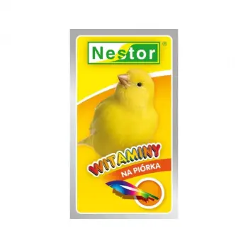 NESTOR Witaminy dla kanarków na piórka 20g [WKP]