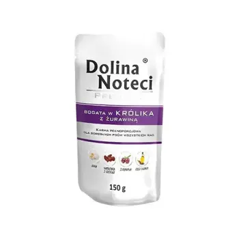 DOLINA NOTECI Bogata w królika z żurawiną 150g