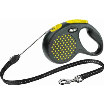 FLEXI SMYCZ Design, SZNUREK , M, 5m ŻÓŁTA [FL-5611]
