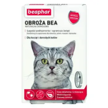 BEAPHAR OBROŻA BEA NATURALNA ZAPACHOWA DLA KOCIĄT I KOTÓW