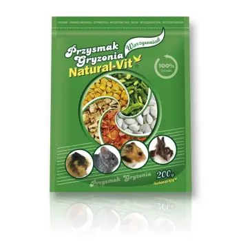 NATURAL VIT Przysmak gryzonia Ogród Warzywny 200g