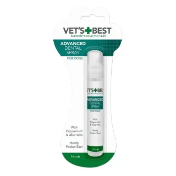 VET'S BEST DENTAL SPRAY - ZESTAW PODRÓŻNY [80365] 14ml