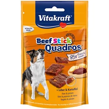 VITAKRAFT BEEF STICK QUADROS przysmak z wątróbką i ziemniakami dla psa 70g