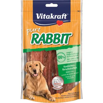 VITAKRAFT RABBIT paski mięsne z królikiem dla psa 80g