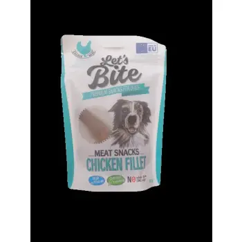 BRIT LET'S BITE MEAT SNACKS CHICKEN FILLET 80g