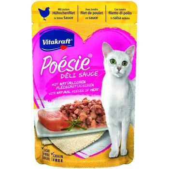 VITAKRAFT POESIE DELI SAUCE kurczak saszetka dla kota 85g