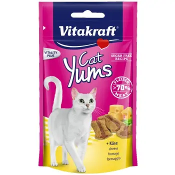 VITAKRAFT CAT YUMS przysmak dla kota, ser 40g