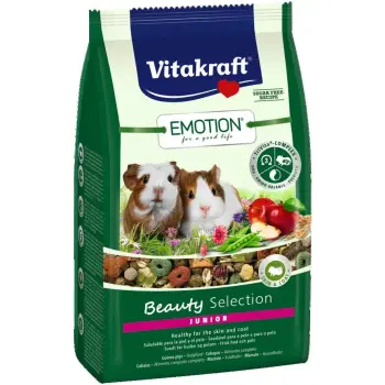 VITAKRAFT EMOTION BEAUTY JUNIOR karma dla młodej świnki 600g