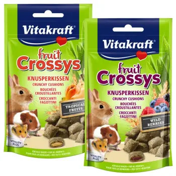 VITAKRAFT FRUIT CROSSYS owoce leśne przysmak dla gryzoni 50g