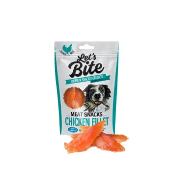 BRIT LET'S BITE MEAT SNACKS CHICKEN FILLET 300g