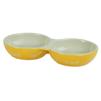 KERBL Miska ceramiczna dla kota, 2 x 200ml [82670]