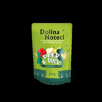 DOLINA NOTECI SUPERFOOD Jeleń i kaczka 300g